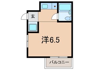 ハイム中原の物件間取画像